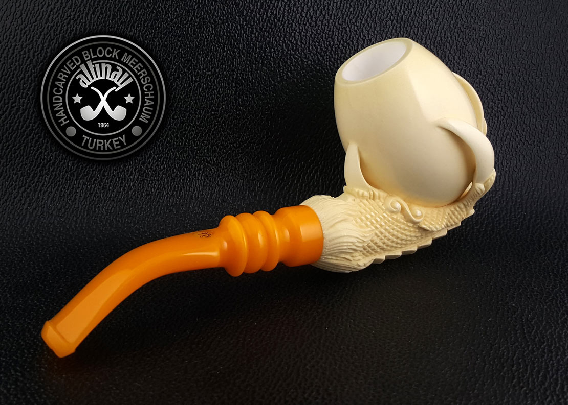 altinay-eagle-s-claw-meerschaumpfeife-figural-geschnitzt image 3