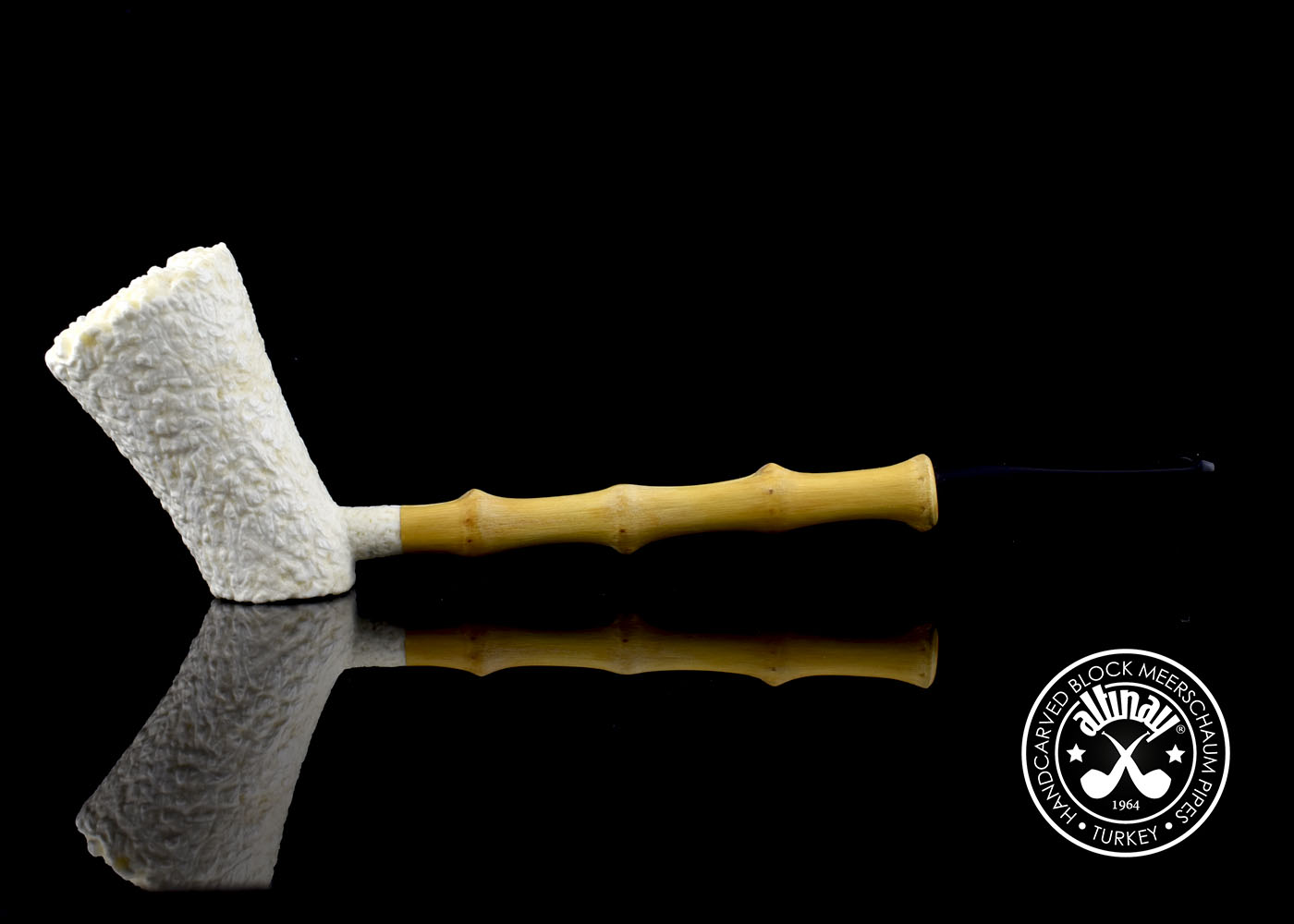 altinay-bamboo-cherrywood-meerschaumpfeife-pencil-shank image 3