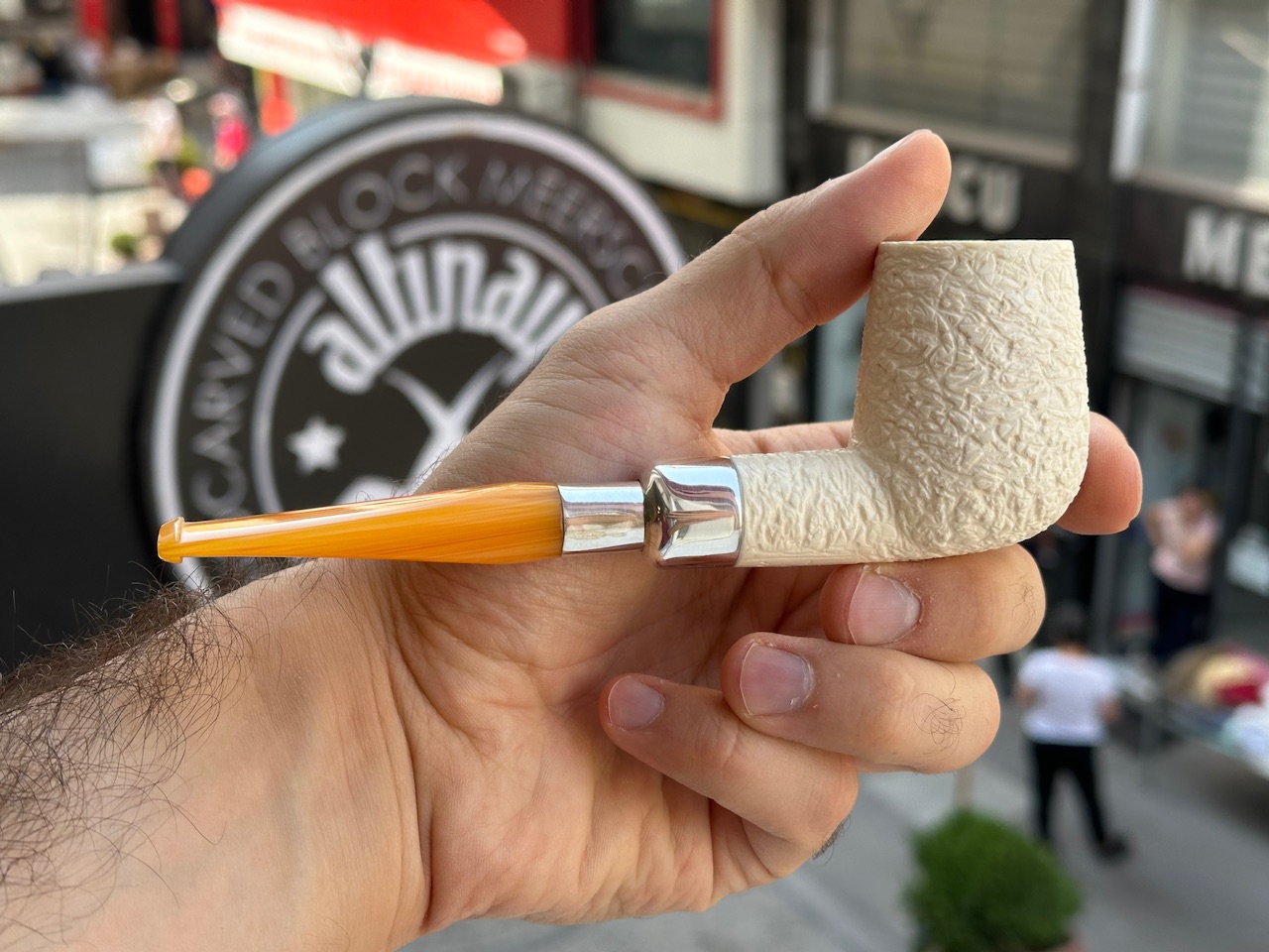altinay-spigot-army-billiard-meerschaumpfeife-silber-spigot-2 image 3