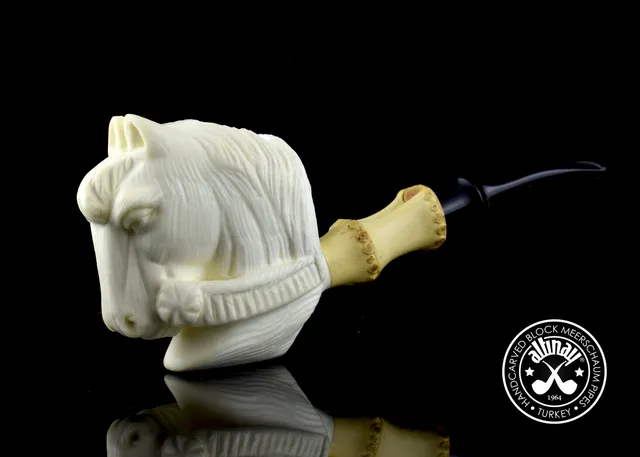 altinay-bamboo-horse-meerschaumpfeife-figural image 1