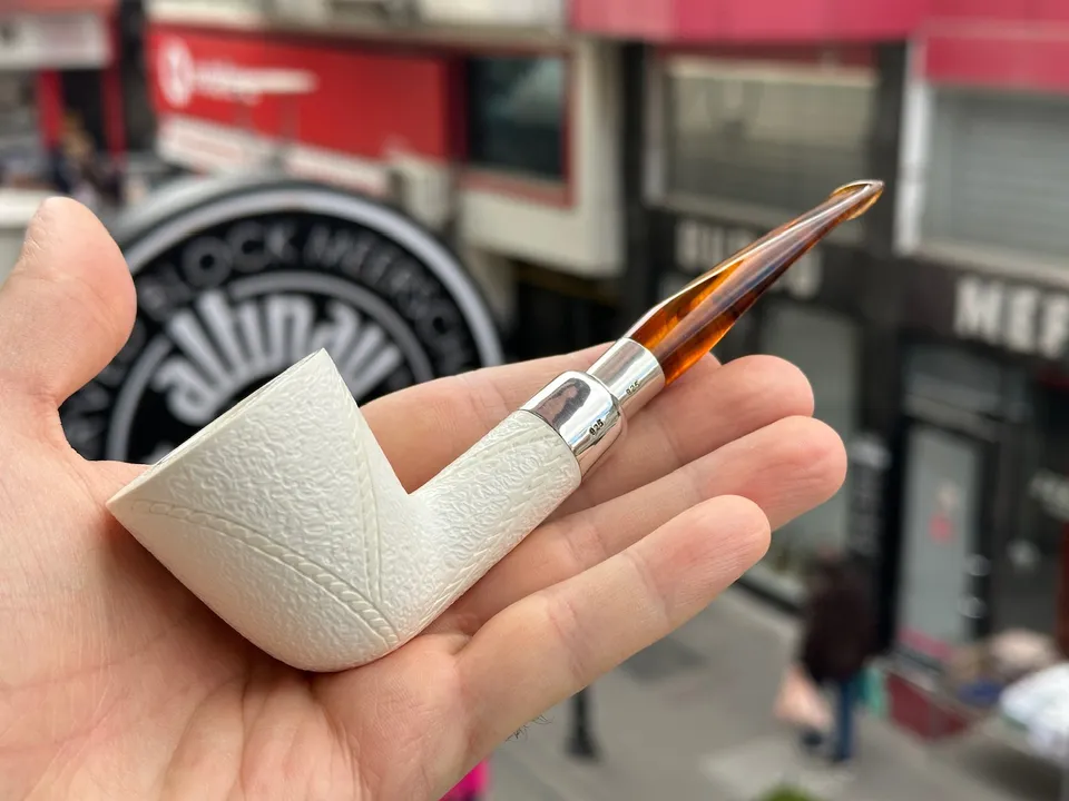 altinay-spigot-dublin-silver-meerschaumpfeife-natur image 1