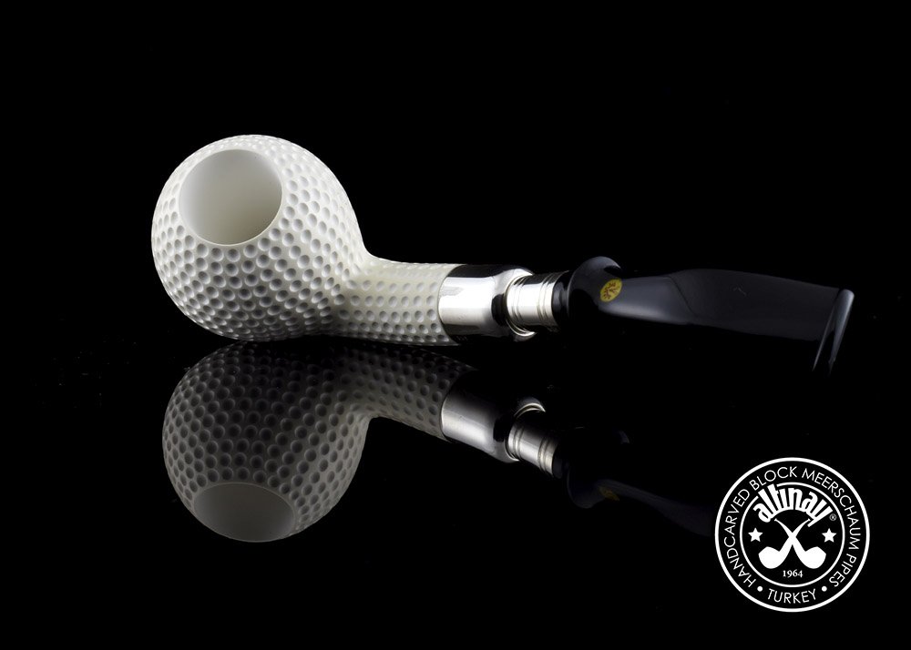 altinay-spigot-golf-silber-tabakpfeife-meerschaum image 5