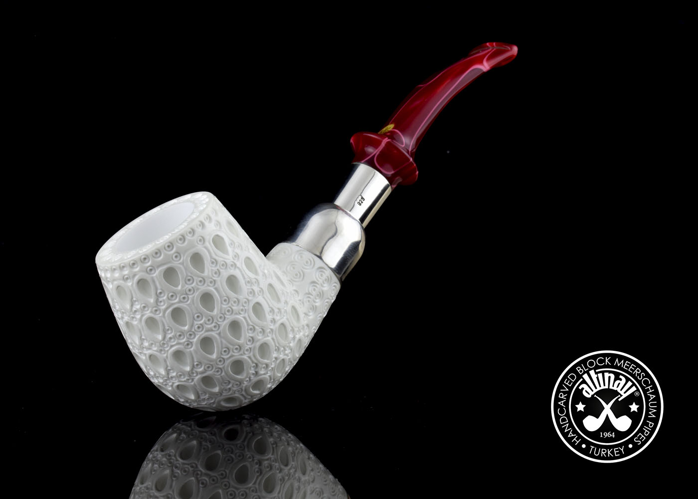 altinay-spigot-army-billiard-silver-spigot-meerschaumpfeife-gerade image 7