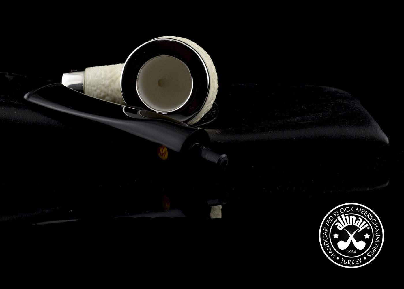 altinay-classic-billiard-meerschaumpfeife-mit-silberring-glatt-2 image 7