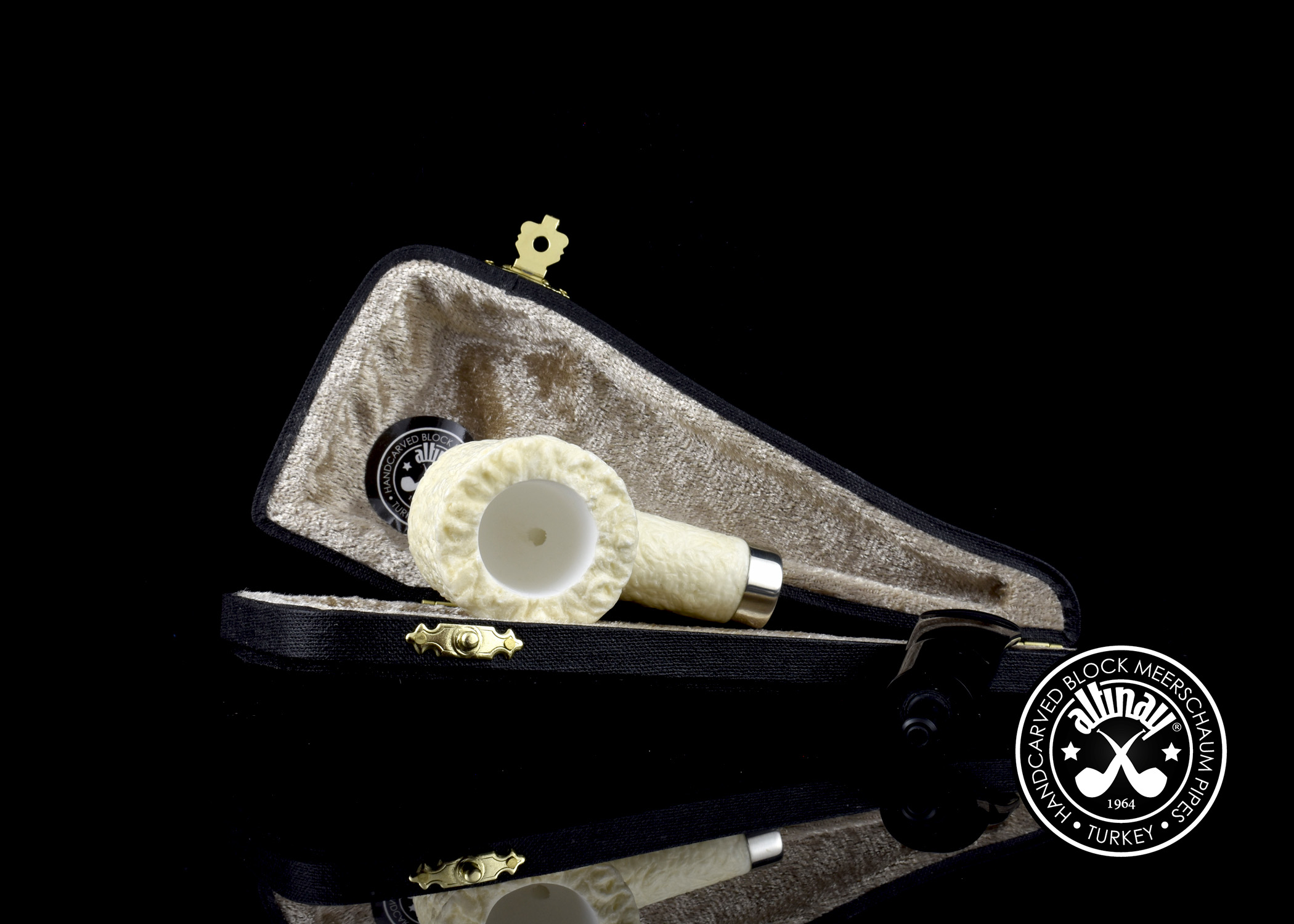altinay-classic-poker-meerschaumpfeife-mit-silberring image 5