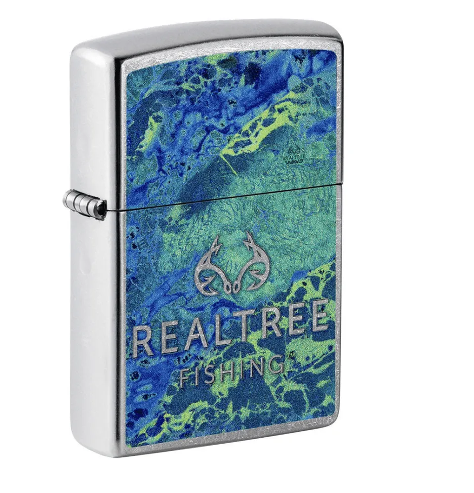 zippo-realtree-wav3-benzinfeuerzeug-street-chrome-camouflage image 1