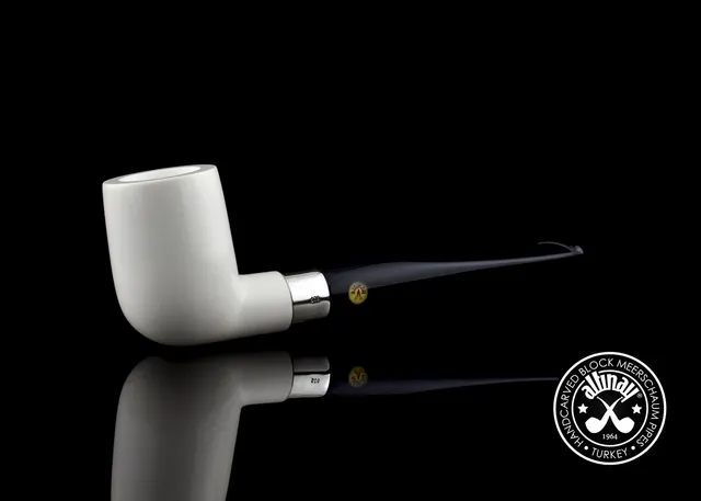 altinay-classic-billiard-meerschaumpfeife-mit-silberband-5 image 1
