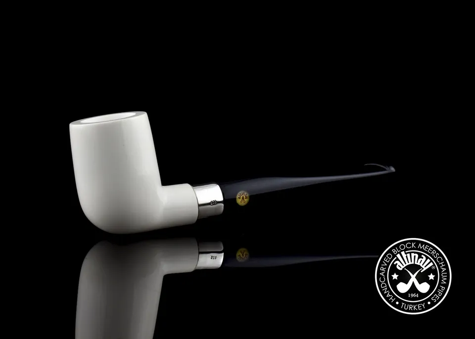 altinay-classic-billiard-meerschaumpfeife-mit-silberband-5 image 1