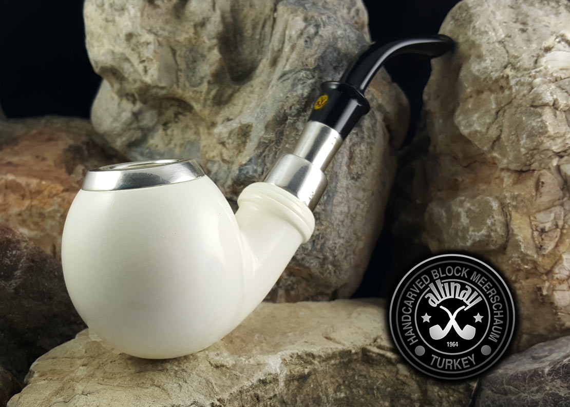 altinay-spigot-danske-meerschaumpfeife-silber-cap image 4