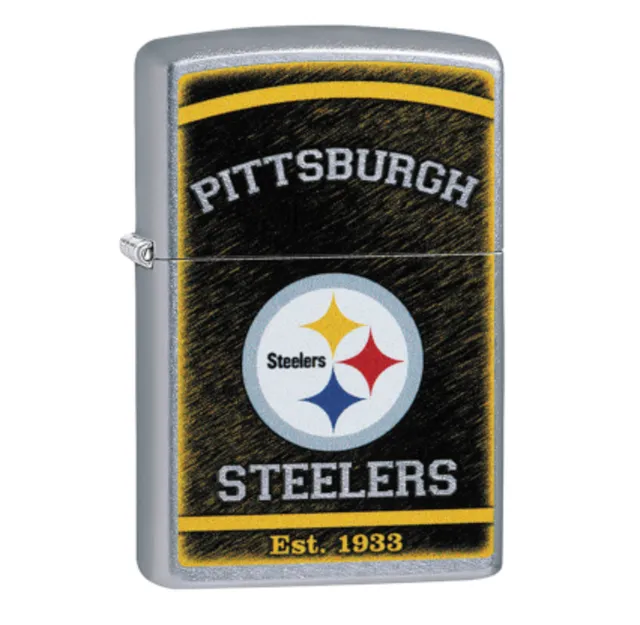 zippo-nfl-pittsburgh-steelers-street-chrome-benzinfeuerzeug image 1
