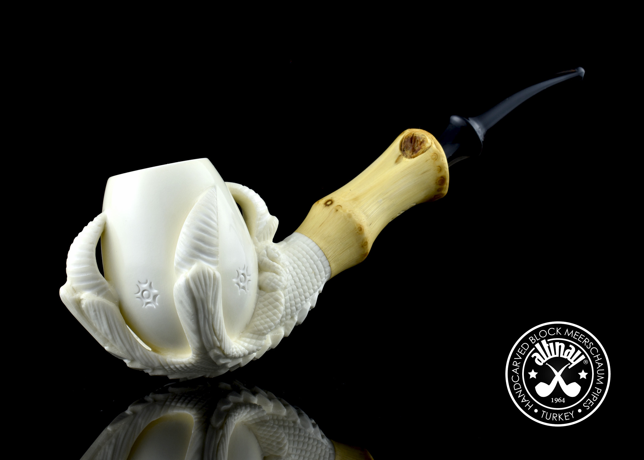 altinay-bamboo-claw-meerschaumpfeife-figural image 2