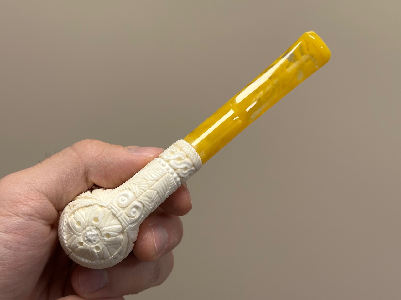 altinay-classic-billiard-meerschaumpfeife-glatt-natur-7 image 5