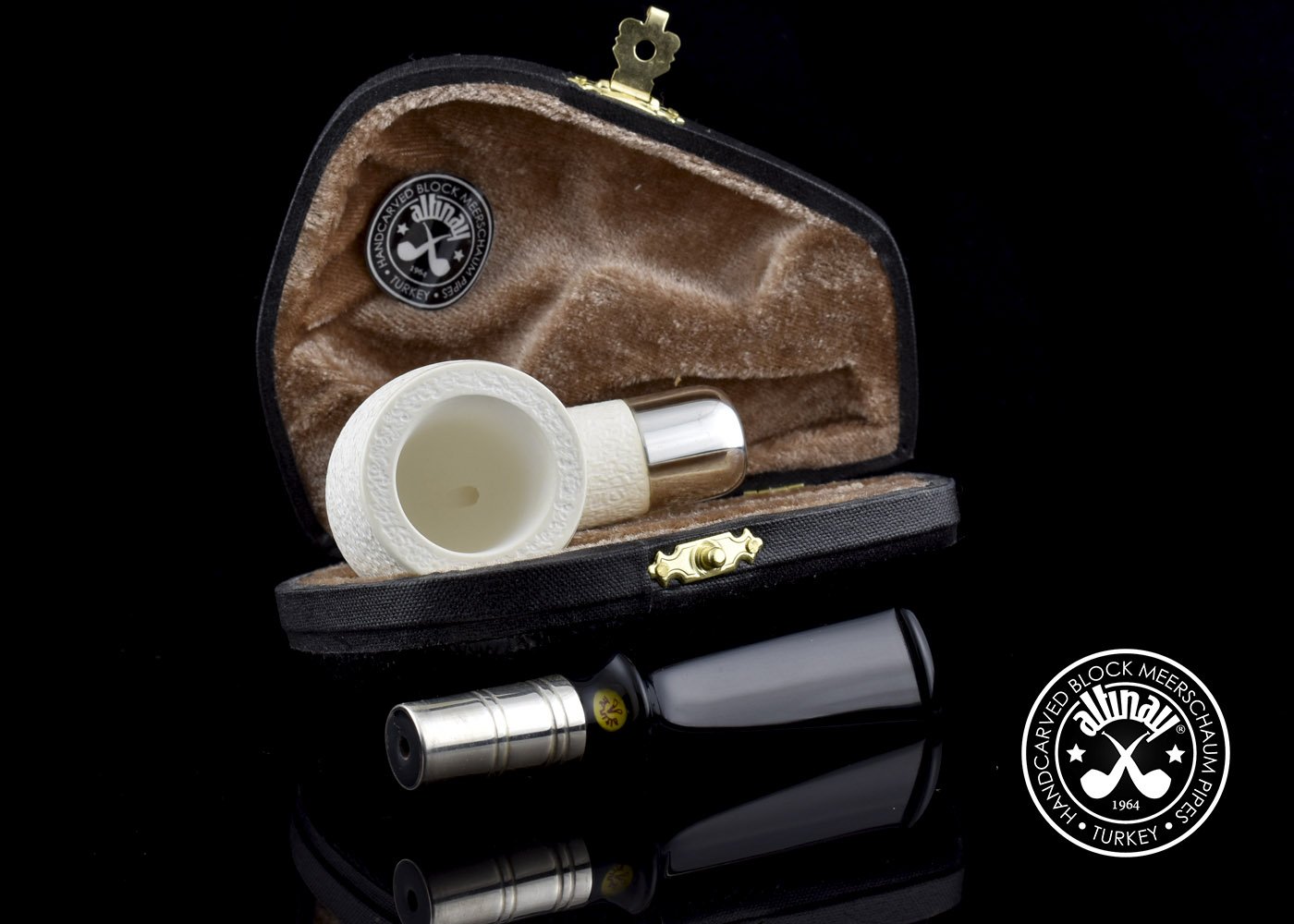 altinay-spigot-billiard-meerschaumpfeife-silber-spigot-6 image 7