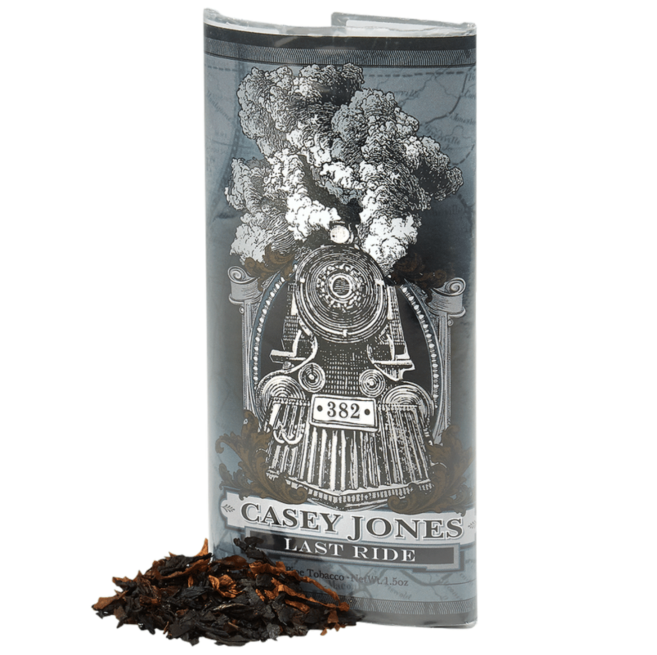 casey-jones-last-ride-pfeifentabak-42g-black-cavendish image 1