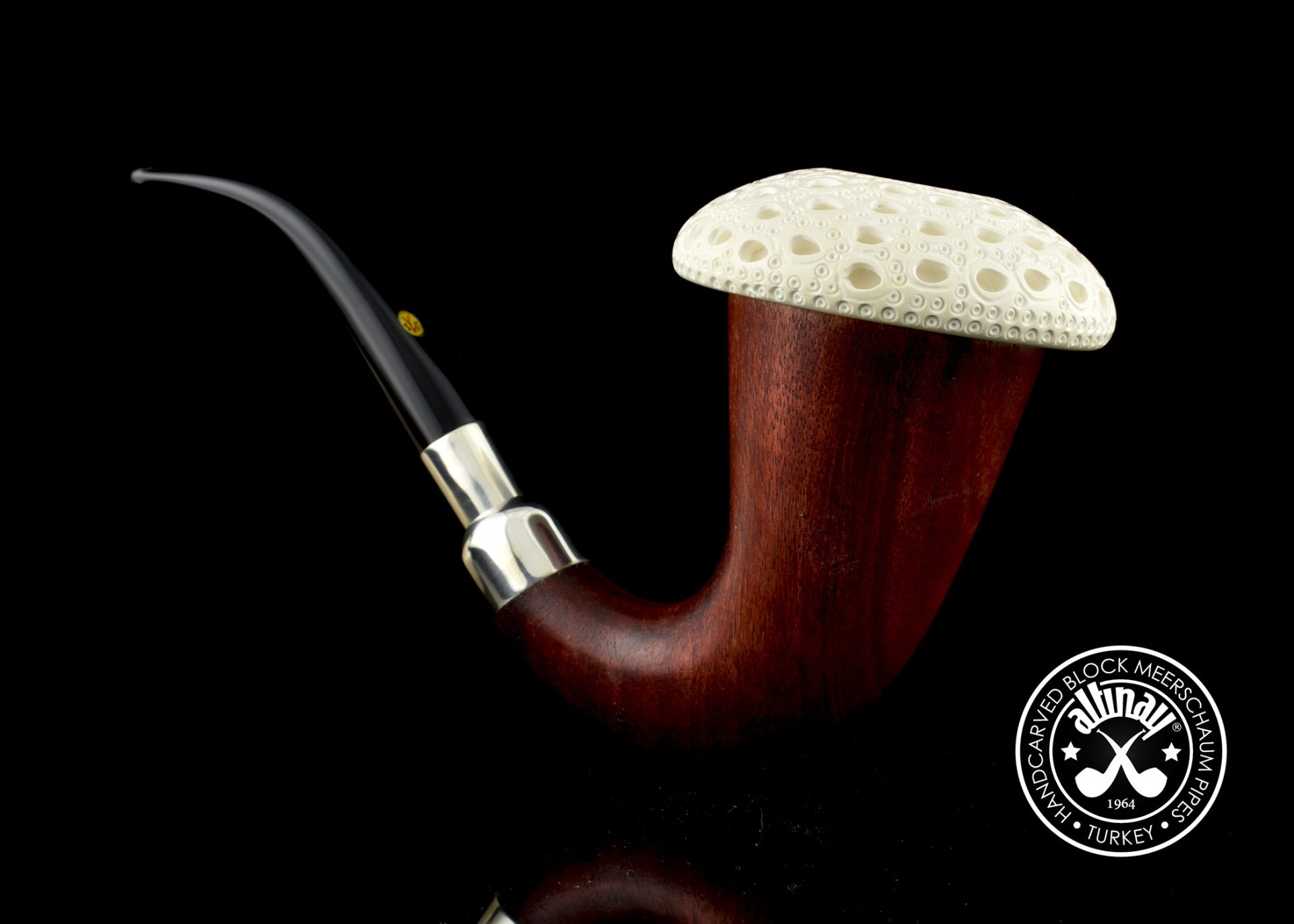 altinay-calabash-okoume-spigot-meerschaumpfeife-m-block-einsatz image 2