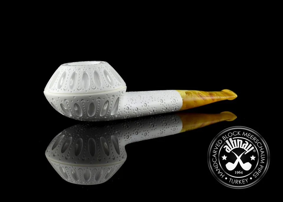 altinay-classic-latticed-eskimo-meerschaumpfeife-23139 image 1