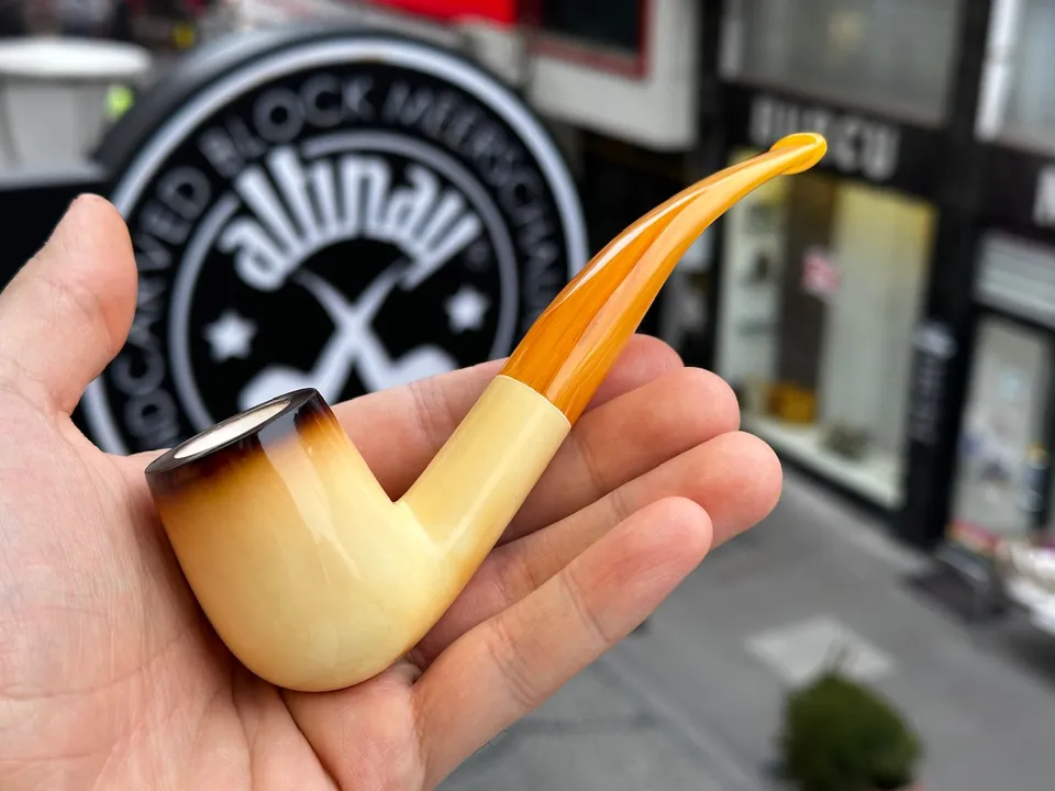 altinay-lee-van-cleef-billiard-meerschaumpfeife-calcined-3 image 1