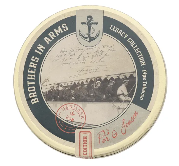 per-jensen-brothers-in-arms-pfeifentabak-2oz-kr-ftig image 1