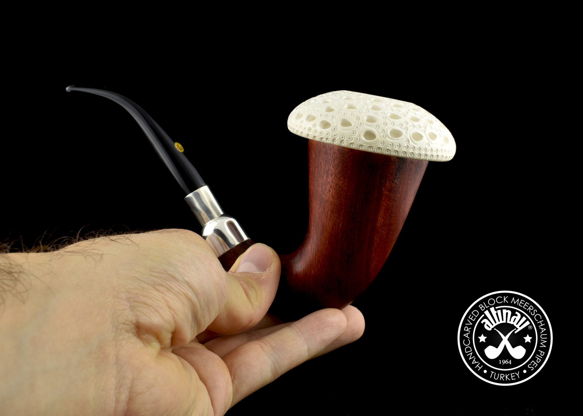 altinay-calabash-okoume-spigot-meerschaumpfeife-m-block-einsatz image 5