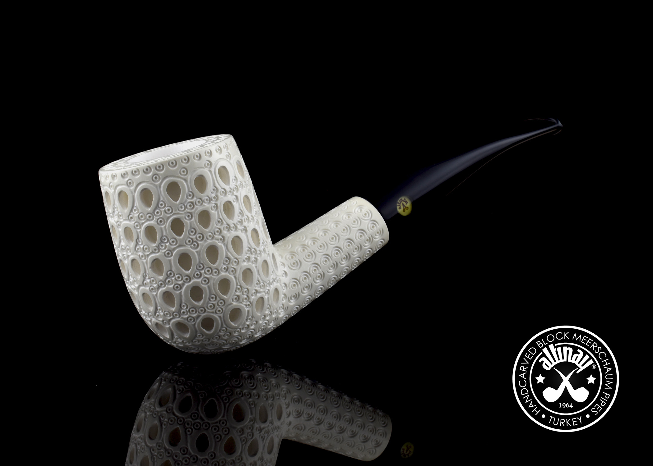 altinay-classic-meerschaumpfeife-billiard-glatt-natur-3 image 1
