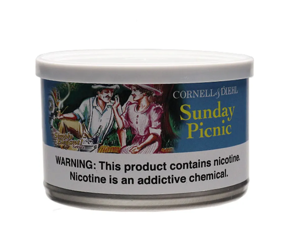 cornell-diehl-sunday-picnic-2oz-pfeifentabak-flake image 1