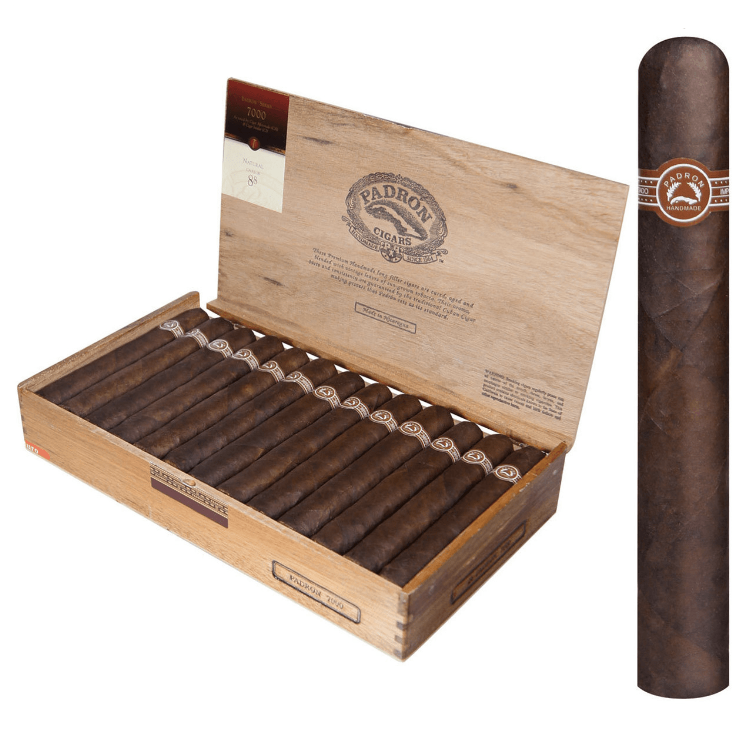 boswell-s-padron-series-7000-maduro-zigarre-60x6-1-4-5er image 1