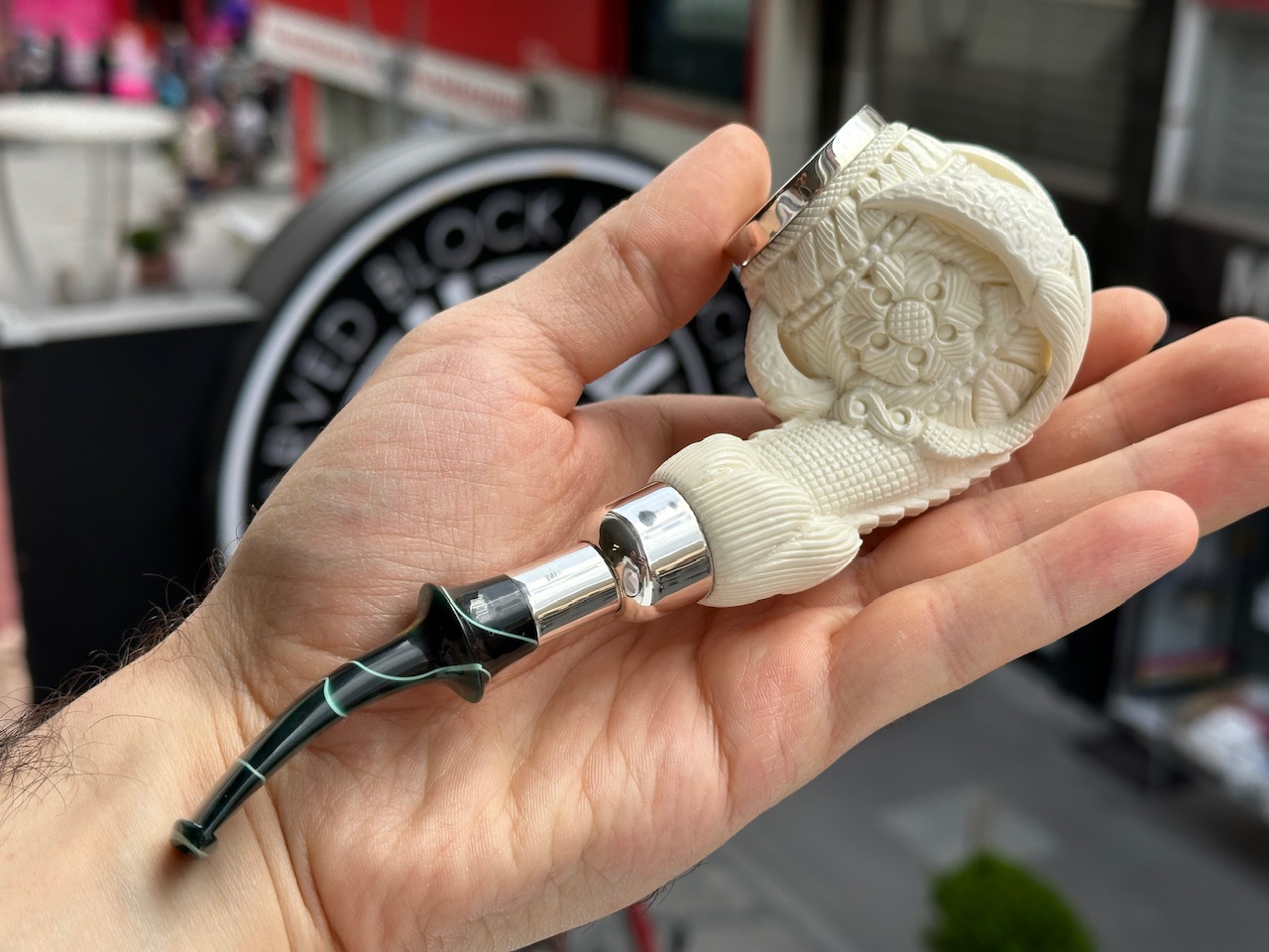 altinay-eagle-s-claw-spigot-meerschaumpfeife-adlerkralle image 2