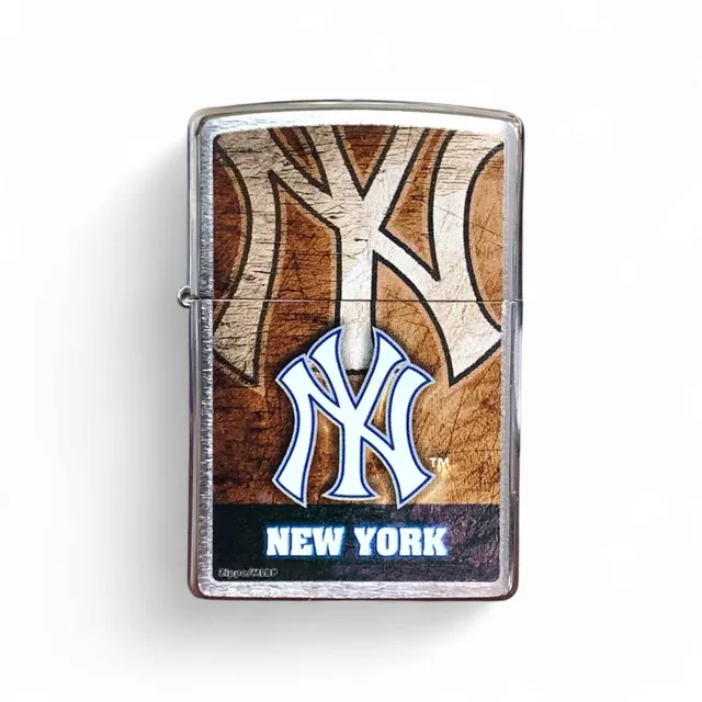 zippo-mlb-ny-yankees-feuerzeug-classic-brushed-chrome image 1