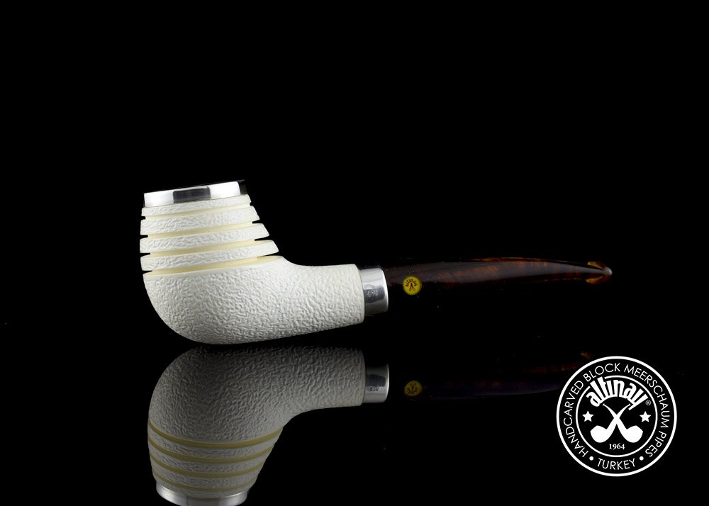 altinay-classic-top-silver-meerschaumpfeife-silberband-design image 7