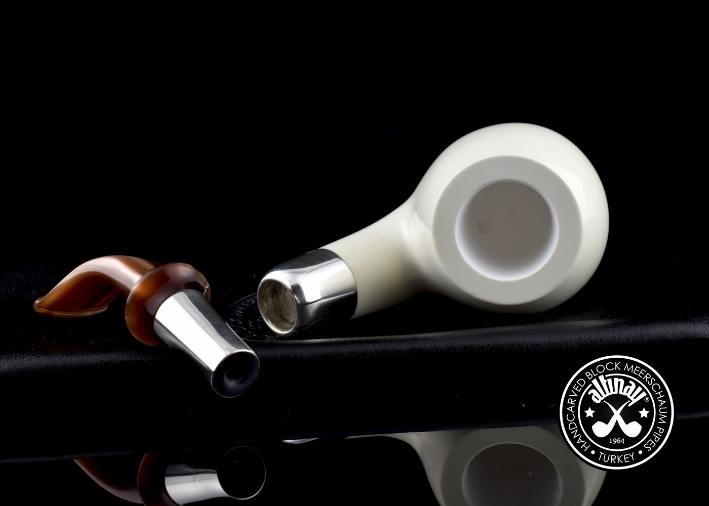 altinay-spigot-brandy-meerschaumpfeife-silver-echt-meerschaum image 8