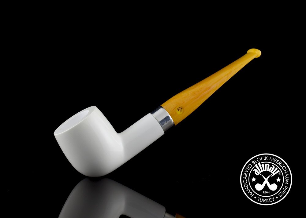 altinay-classic-billiard-meerschaumpfeife-mit-silberband image 4
