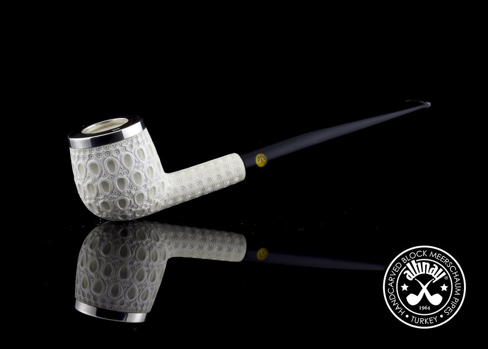 altinay-classic-billiard-meerschaumpfeife-top-silver-silberring image 6