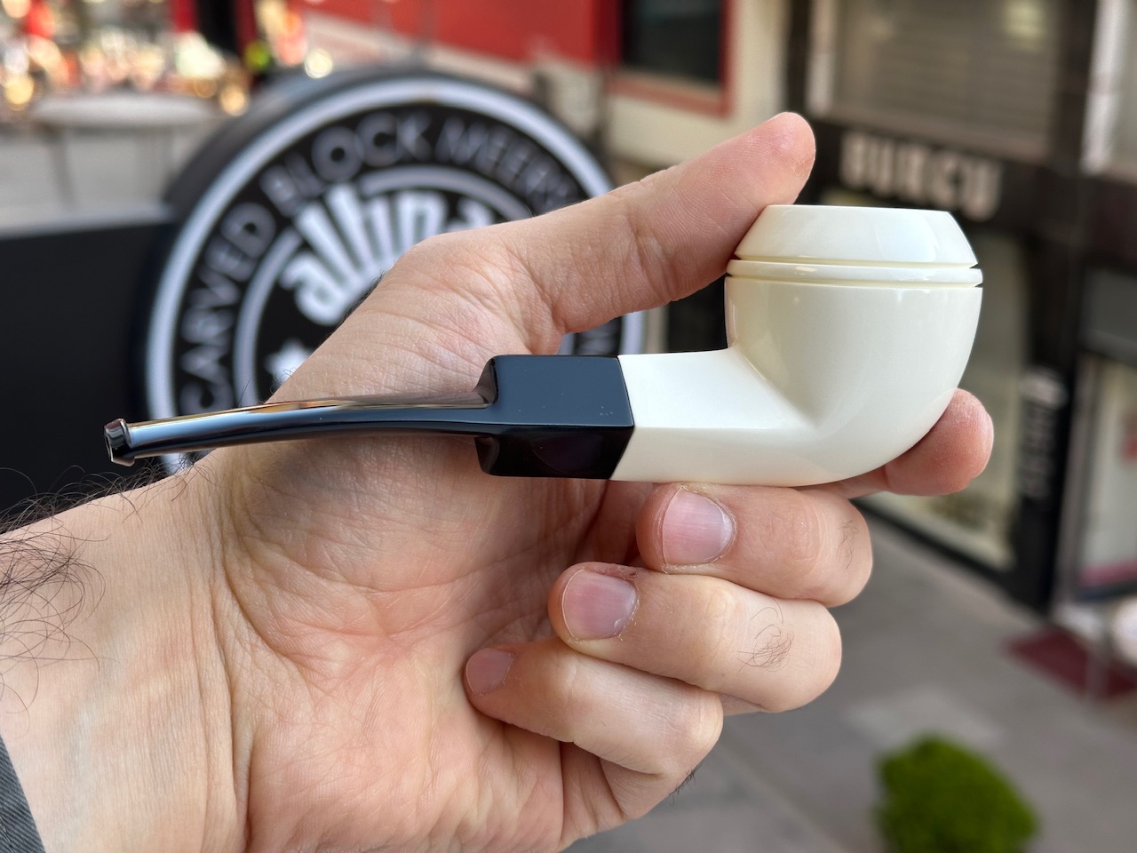 altinay-classic-bulldog-pfeife-meerschaum-glatt image 3