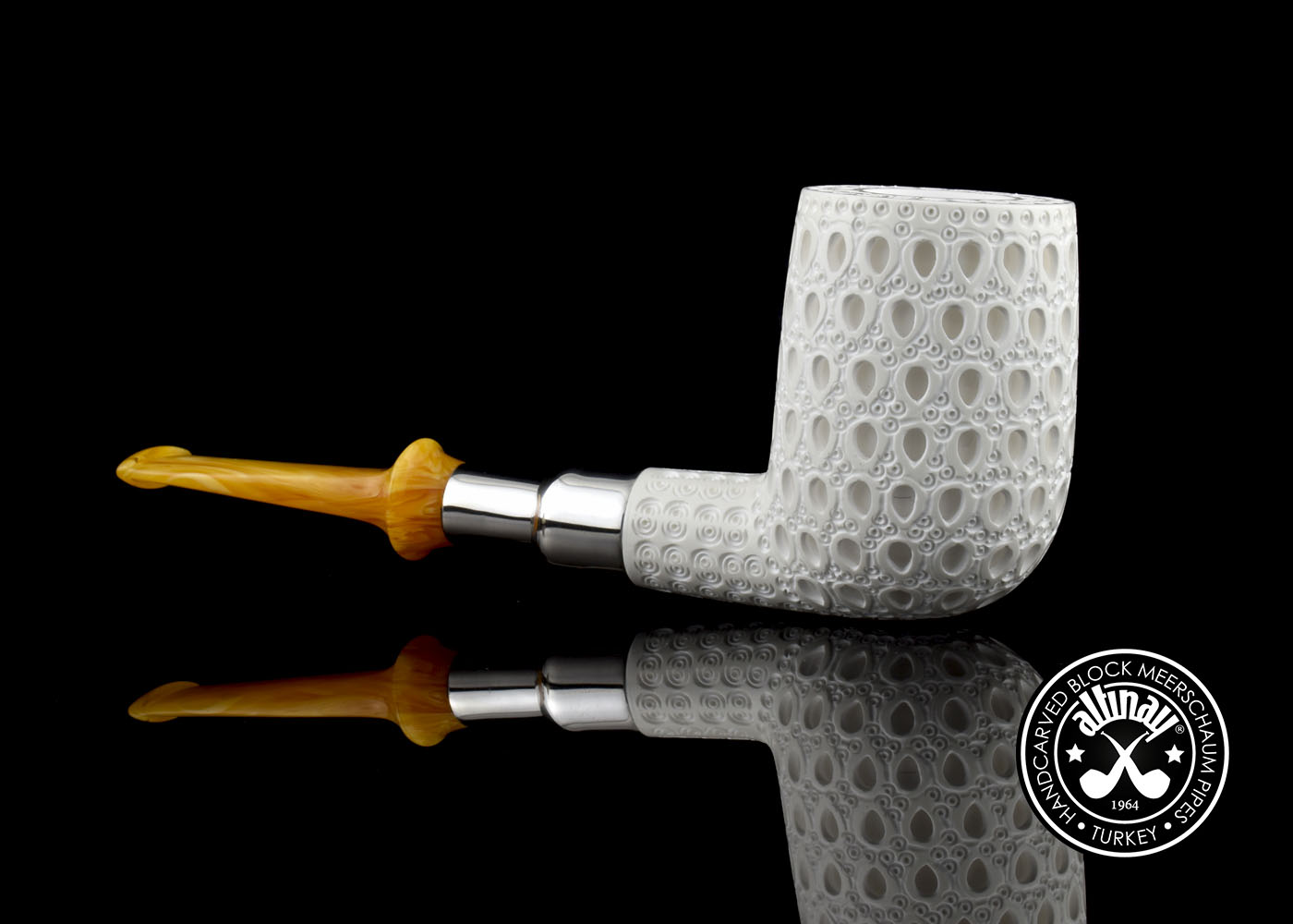 altinay-spigot-meerschaumpfeife-xl-billiard-silber image 4