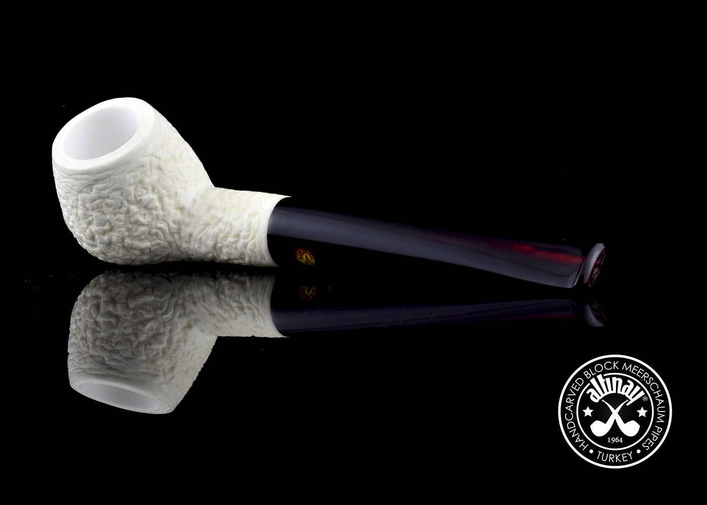 altinay-classic-apple-meerschaumpfeife-apfelform-glatt image 4