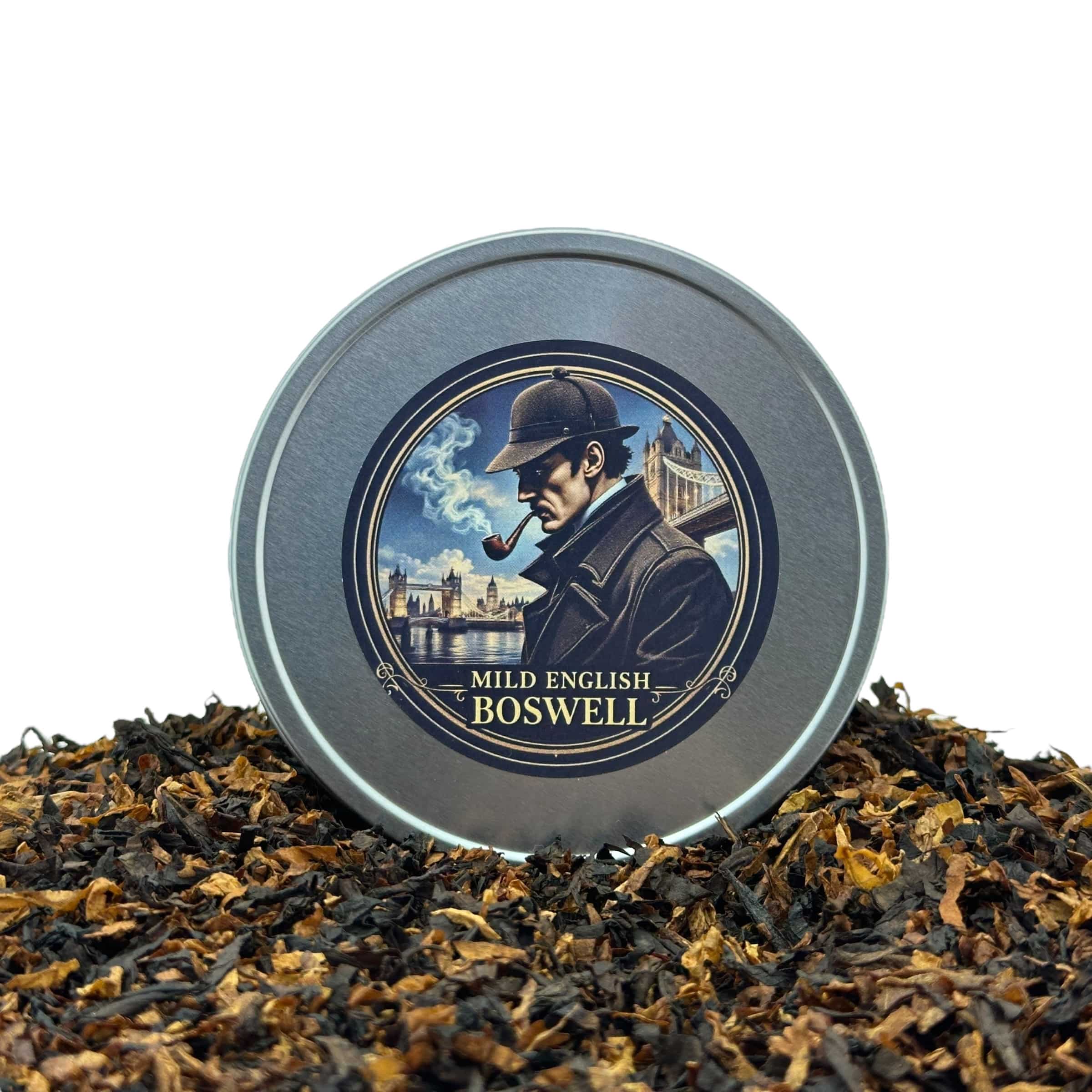boswell-mild-english-pfeifentabak-4oz-dose-latakia-mild image 1