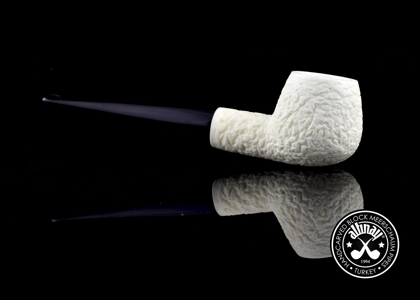 altinay-classic-apple-meerschaumpfeife-apfelform-glatt image 3