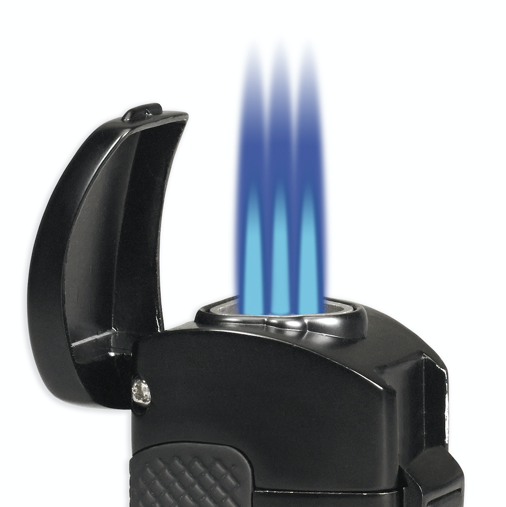 lotus-ceo-triple-torch-zigarrenfeuerzeug-kupfer-schwarz image 3