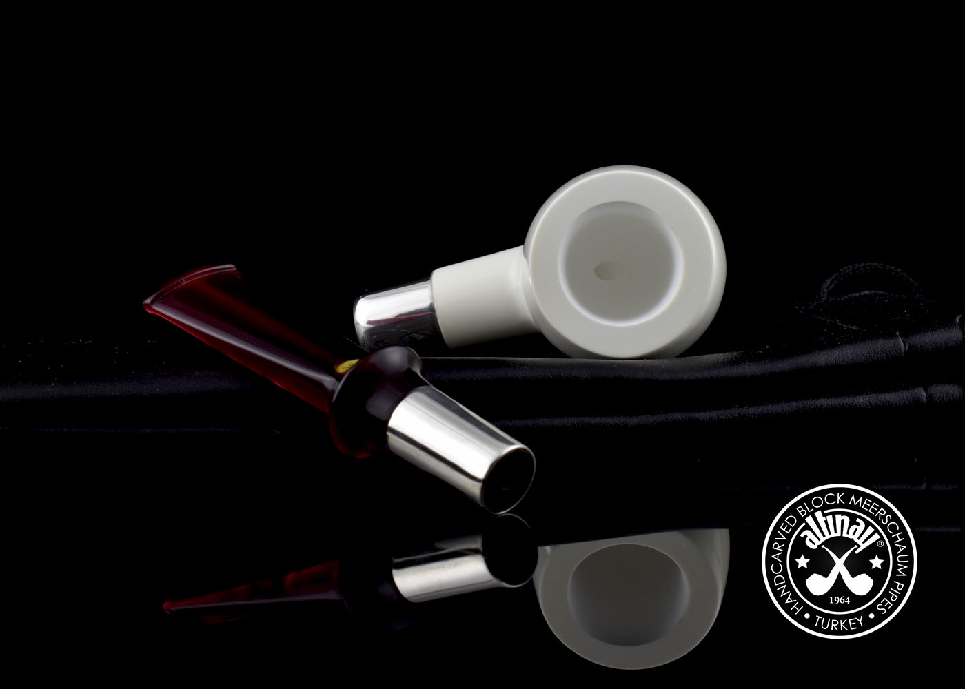 altinay-spigot-army-billiard-silver-spigot-pfeife-meerschaum image 8