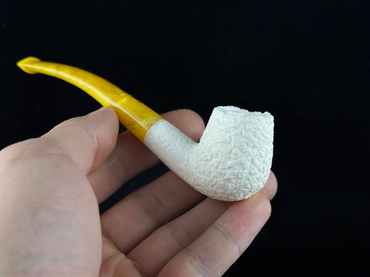 altinay-classic-bent-billiard-meerschaumpfeife-wei image 2