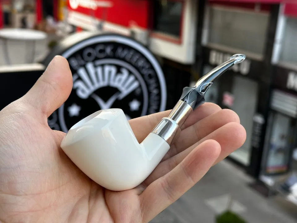 altinay-spigot-dublin-silber-meerschaumpfeife-spigot image 1