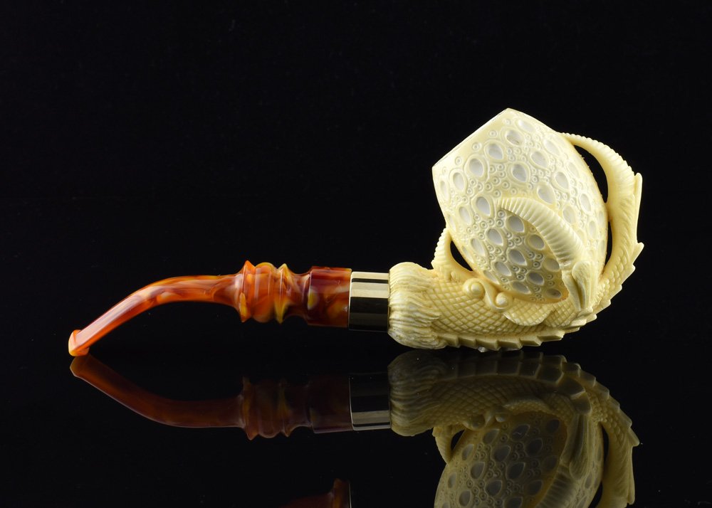 altinay-eagle-s-claw-meerschaumpfeife-messingring image 1