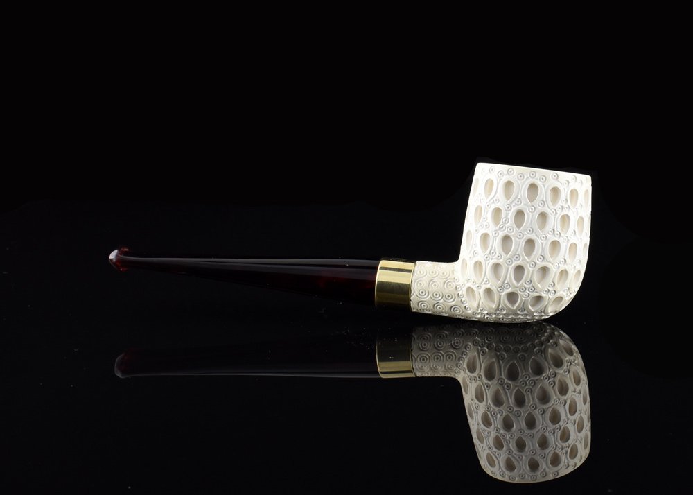 altinay-classic-billiard-meerschaumpfeife-messingring image 4