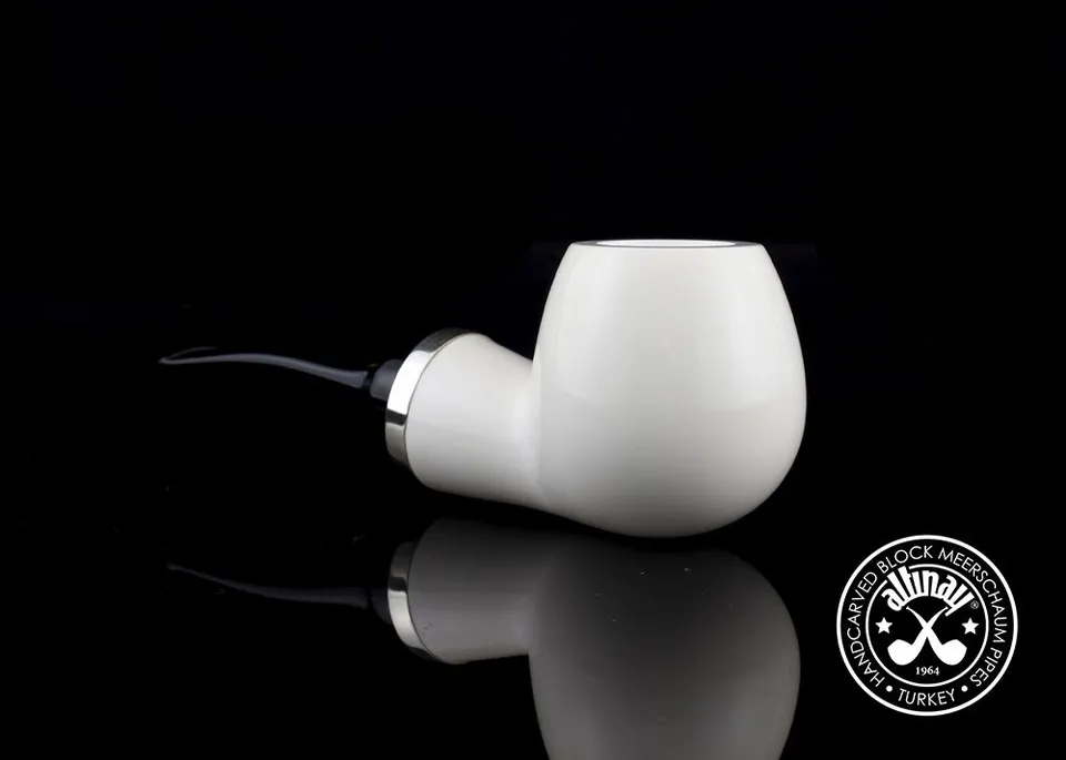altinay-reverse-calabash-brandy-meerschaumpfeife-silberband image 1