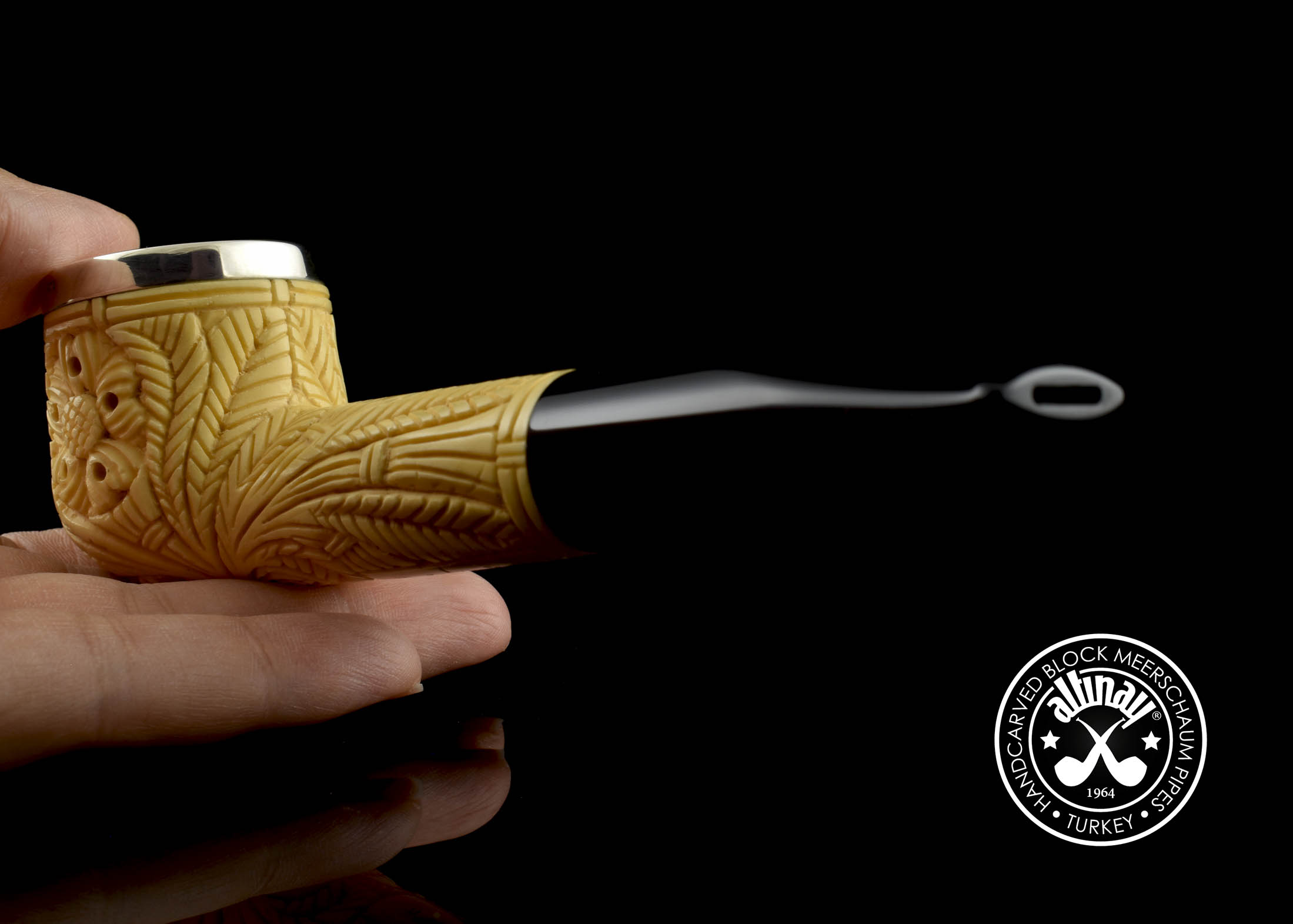 altinay-classic-pot-meerschaumpfeife-glatt-natur-3 image 6