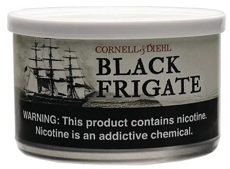 cornell-diehl-black-frigate-pfeifentabak-2oz-latakia-rum image 1
