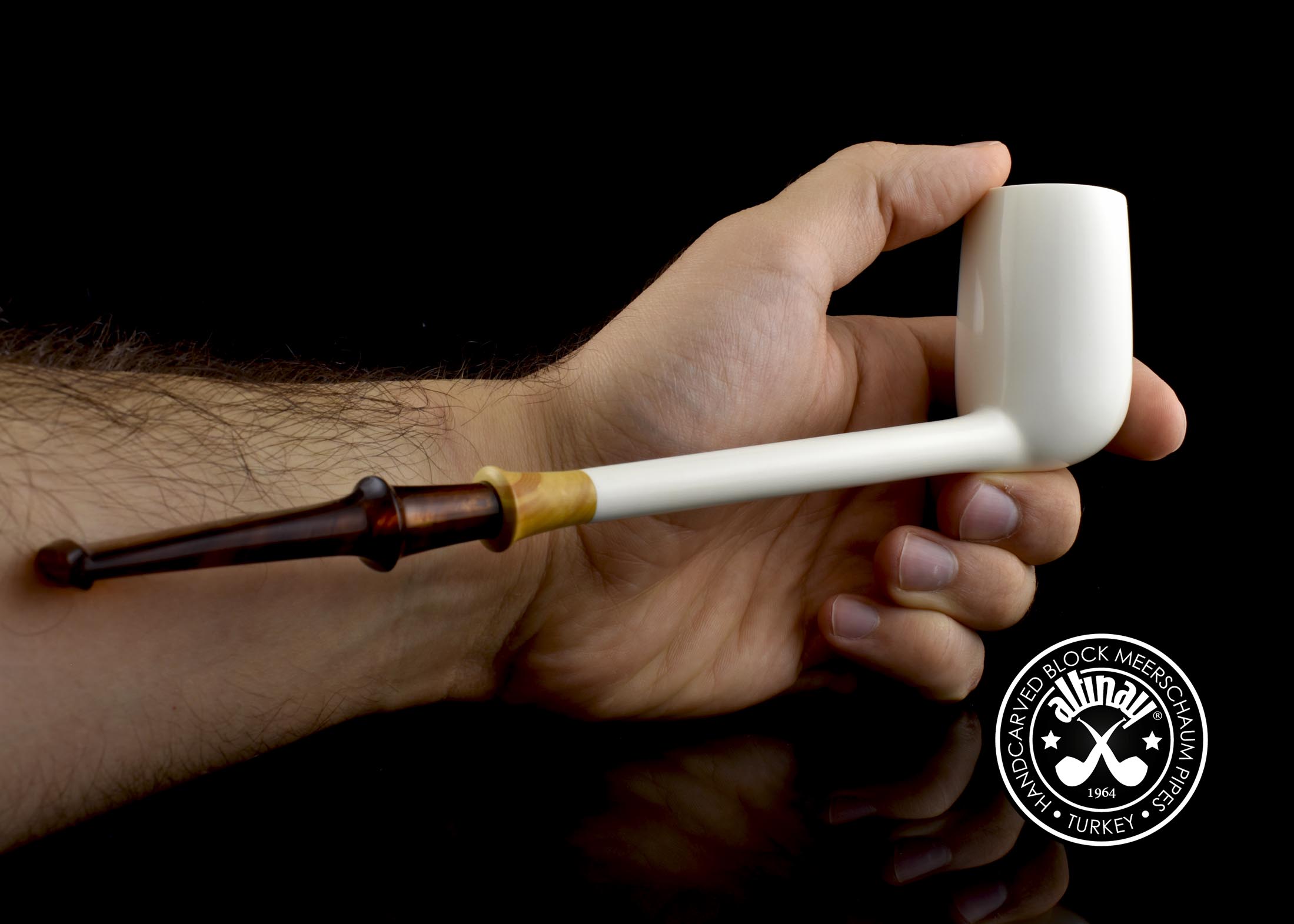 altinay-pencil-bing-billiard-meerschaumpfeife-lang-holz image 5