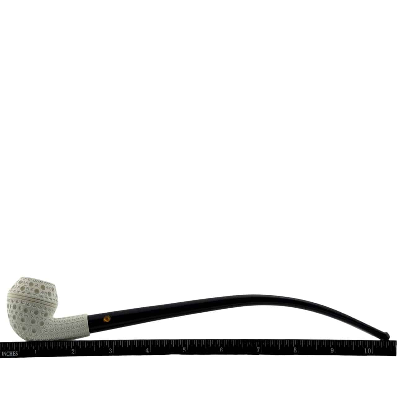 sms-meerschaum-churchwarden-rhodesian-lesepfeife-etui image 8