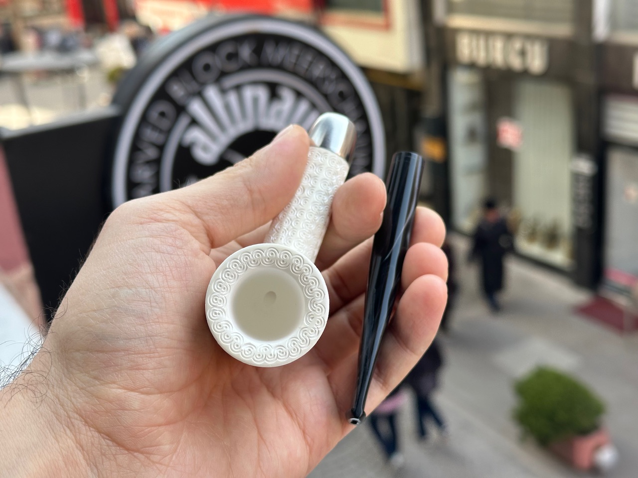 altinay-spigot-army-billiard-meerschaumpfeife-metall image 8