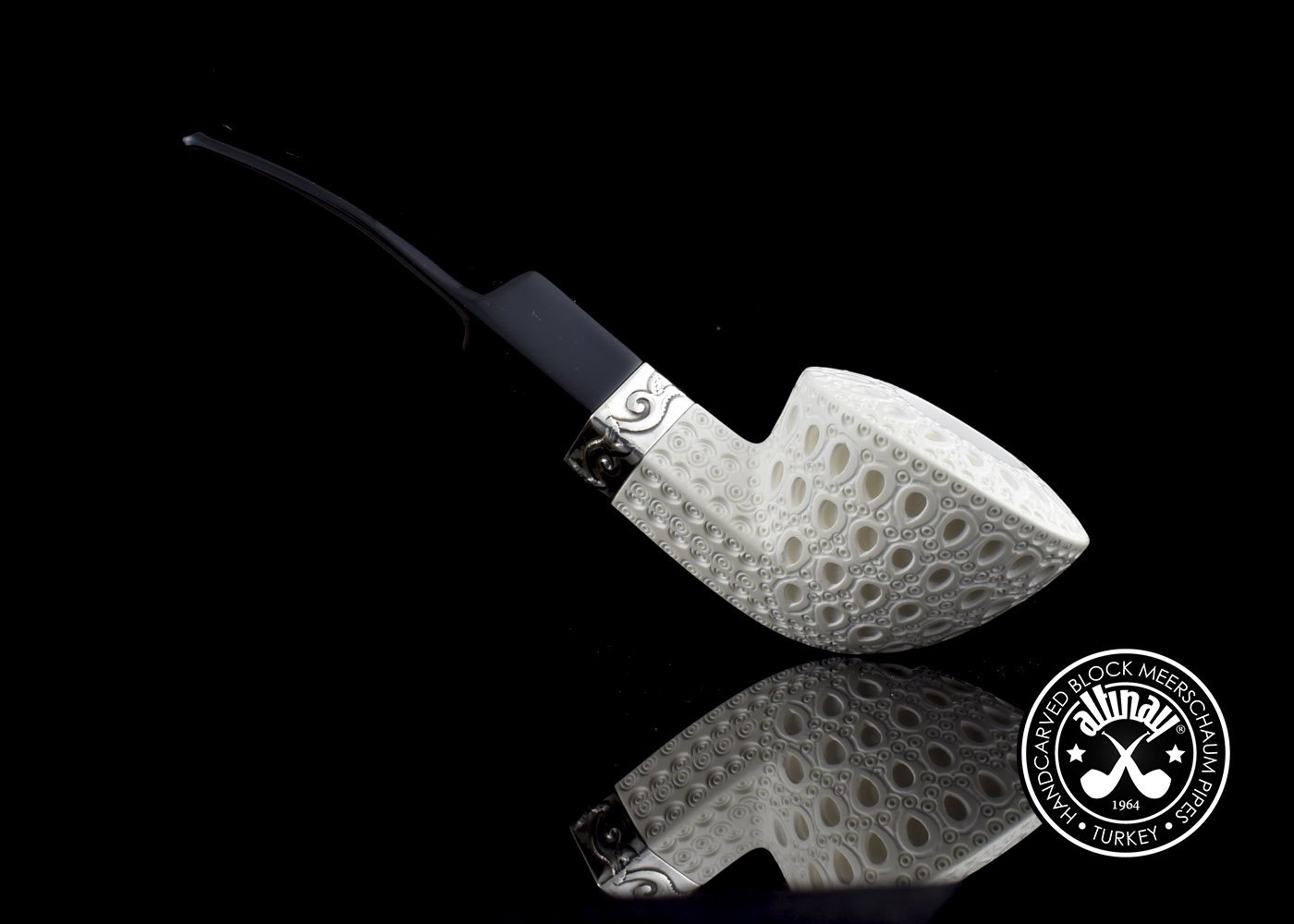 altinay-classic-dublin-meerschaumpfeife-glatt-handgeschnitzt image 3